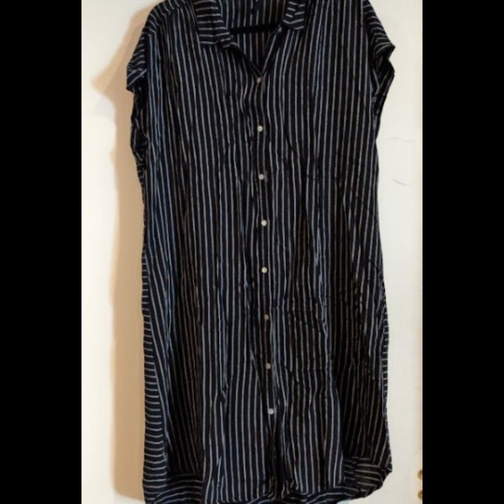 A&D Black Striped Dress